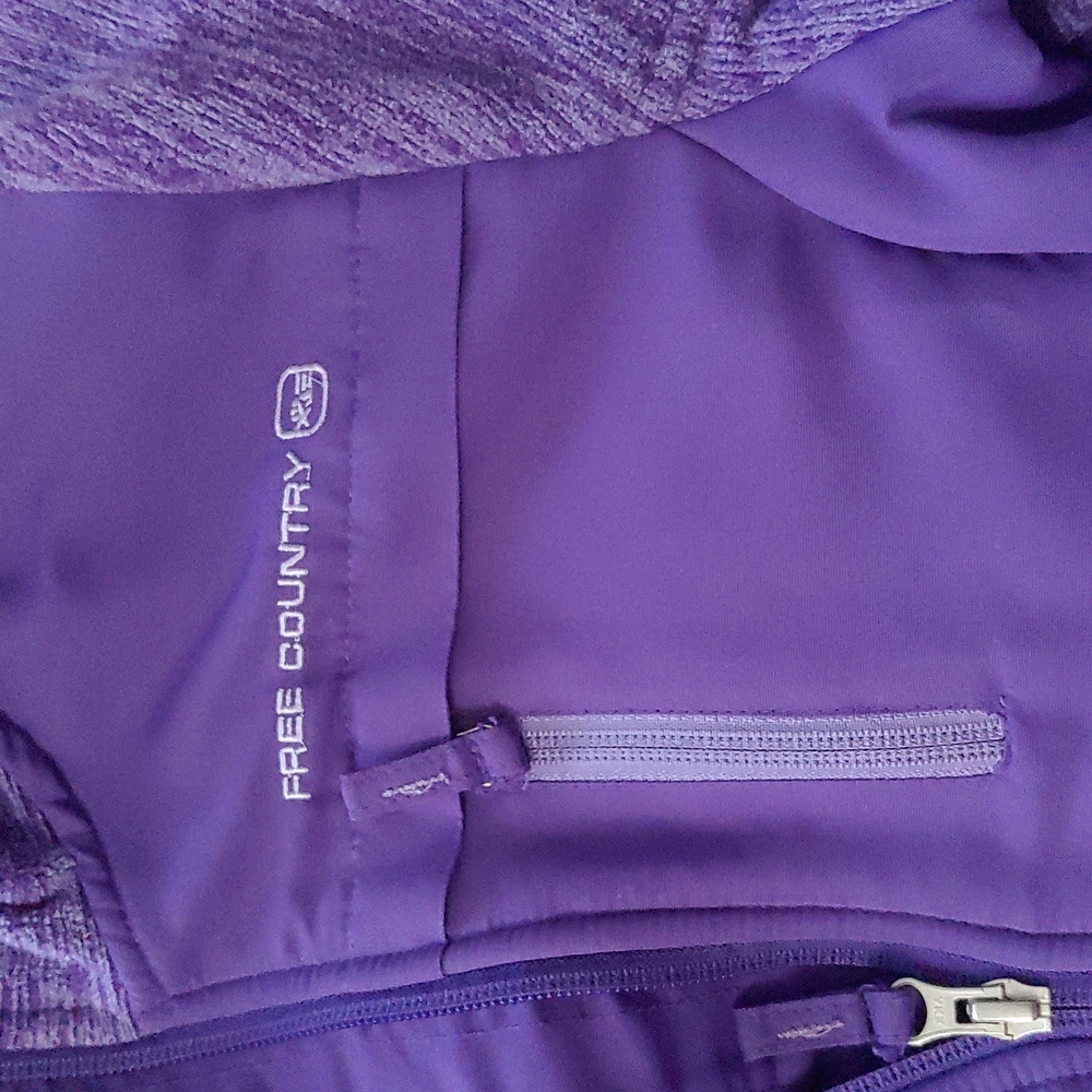 Free Country Girl's Fleece Sweater / Jacket - Picture 3 of 6